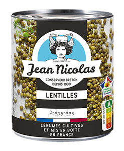 conserve lentilles jean nicolas bretagne